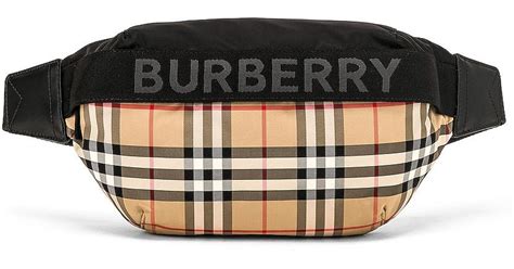 burberry fanny pack mens|Burberry fanny pack for sale.